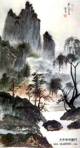 民国才女潘素山水画，张张精彩！