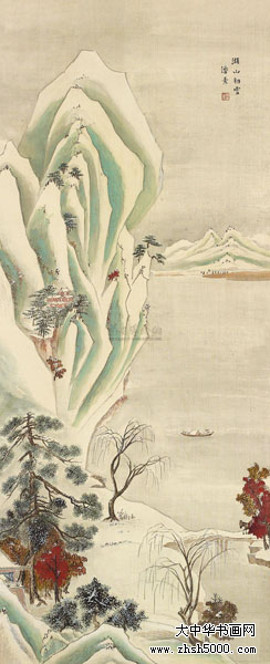 民国才女潘素山水画，张张精彩！